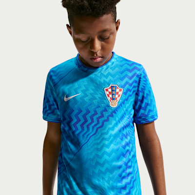 Croatia 2026 Pre-Match Older Kids' Nike Dri-FIT Football Pre-Match
